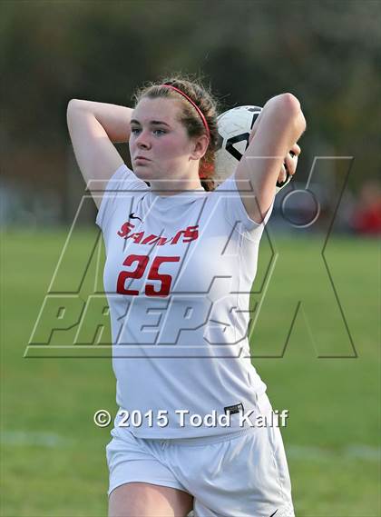 Thumbnail 1 in Notre Dame-Fairfield @ St. Bernard (CIAC Class M 1st Round) photogallery.