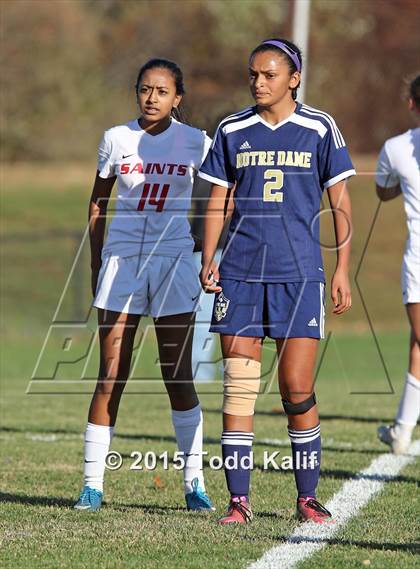 Thumbnail 3 in Notre Dame-Fairfield @ St. Bernard (CIAC Class M 1st Round) photogallery.