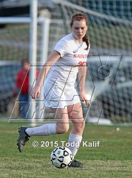 Thumbnail 3 in Notre Dame-Fairfield @ St. Bernard (CIAC Class M 1st Round) photogallery.