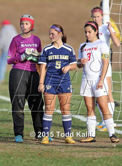 Thumbnail 3 in Notre Dame-Fairfield @ St. Bernard (CIAC Class M 1st Round) photogallery.