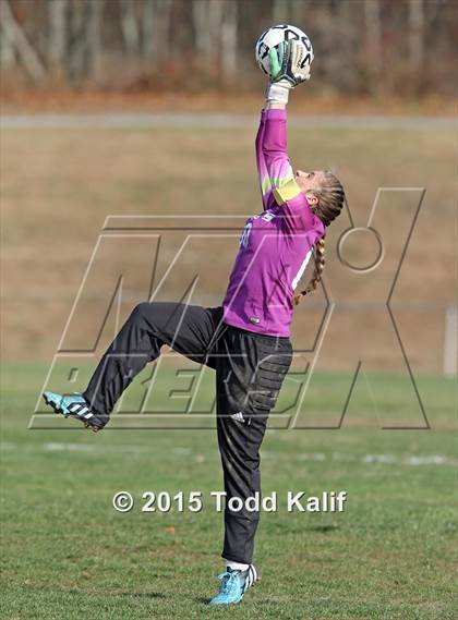 Thumbnail 1 in Notre Dame-Fairfield @ St. Bernard (CIAC Class M 1st Round) photogallery.