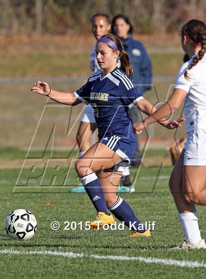 Thumbnail 2 in Notre Dame-Fairfield @ St. Bernard (CIAC Class M 1st Round) photogallery.
