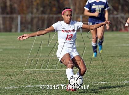 Thumbnail 1 in Notre Dame-Fairfield @ St. Bernard (CIAC Class M 1st Round) photogallery.