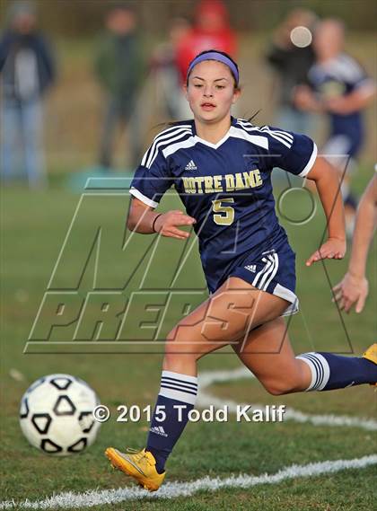 Thumbnail 3 in Notre Dame-Fairfield @ St. Bernard (CIAC Class M 1st Round) photogallery.