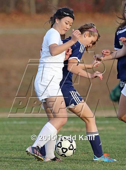 Thumbnail 2 in Notre Dame-Fairfield @ St. Bernard (CIAC Class M 1st Round) photogallery.