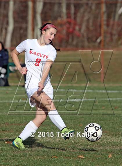 Thumbnail 3 in Notre Dame-Fairfield @ St. Bernard (CIAC Class M 1st Round) photogallery.