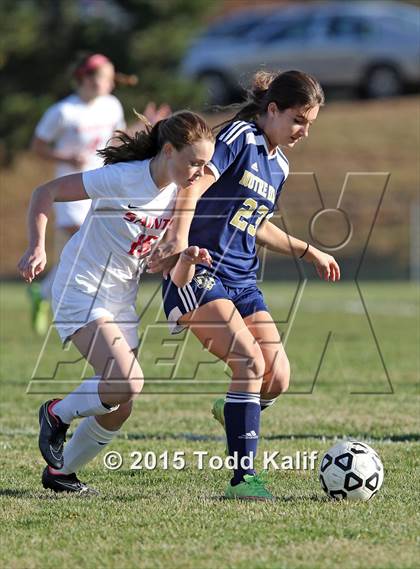 Thumbnail 2 in Notre Dame-Fairfield @ St. Bernard (CIAC Class M 1st Round) photogallery.