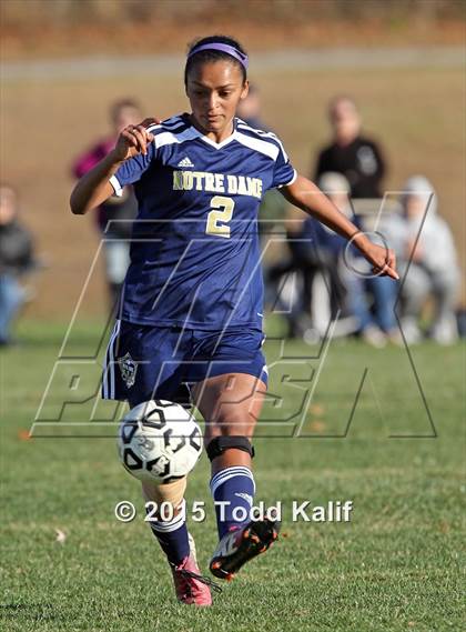Thumbnail 3 in Notre Dame-Fairfield @ St. Bernard (CIAC Class M 1st Round) photogallery.