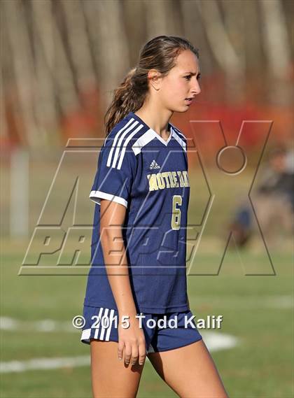 Thumbnail 1 in Notre Dame-Fairfield @ St. Bernard (CIAC Class M 1st Round) photogallery.