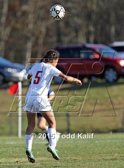 Thumbnail 1 in Notre Dame-Fairfield @ St. Bernard (CIAC Class M 1st Round) photogallery.