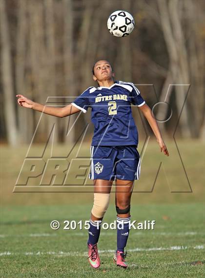Thumbnail 3 in Notre Dame-Fairfield @ St. Bernard (CIAC Class M 1st Round) photogallery.