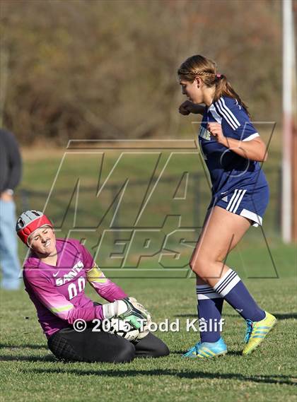 Thumbnail 3 in Notre Dame-Fairfield @ St. Bernard (CIAC Class M 1st Round) photogallery.