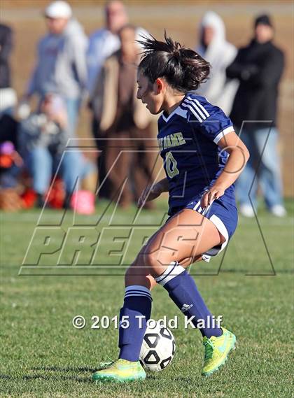 Thumbnail 1 in Notre Dame-Fairfield @ St. Bernard (CIAC Class M 1st Round) photogallery.