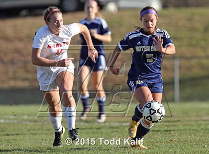 Thumbnail 1 in Notre Dame-Fairfield @ St. Bernard (CIAC Class M 1st Round) photogallery.