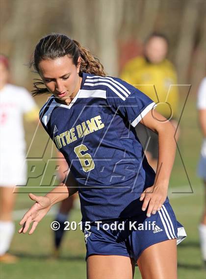 Thumbnail 3 in Notre Dame-Fairfield @ St. Bernard (CIAC Class M 1st Round) photogallery.