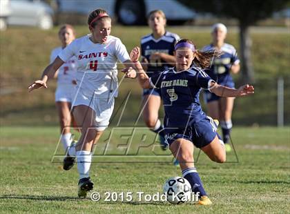 Thumbnail 2 in Notre Dame-Fairfield @ St. Bernard (CIAC Class M 1st Round) photogallery.