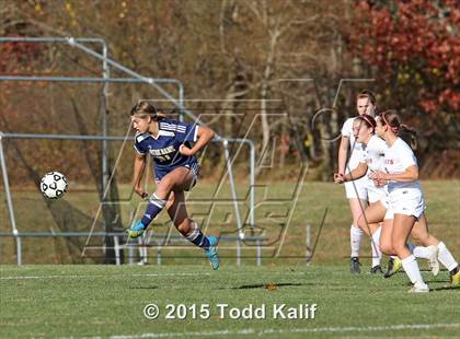 Thumbnail 1 in Notre Dame-Fairfield @ St. Bernard (CIAC Class M 1st Round) photogallery.