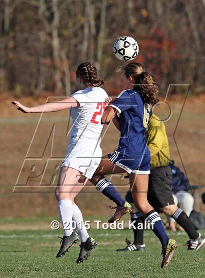 Thumbnail 1 in Notre Dame-Fairfield @ St. Bernard (CIAC Class M 1st Round) photogallery.