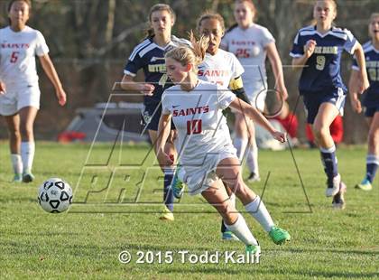 Thumbnail 1 in Notre Dame-Fairfield @ St. Bernard (CIAC Class M 1st Round) photogallery.