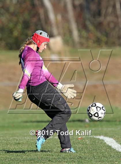 Thumbnail 1 in Notre Dame-Fairfield @ St. Bernard (CIAC Class M 1st Round) photogallery.