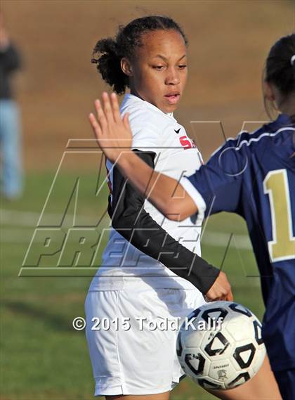 Thumbnail 3 in Notre Dame-Fairfield @ St. Bernard (CIAC Class M 1st Round) photogallery.