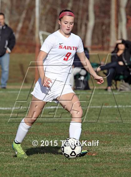 Thumbnail 3 in Notre Dame-Fairfield @ St. Bernard (CIAC Class M 1st Round) photogallery.