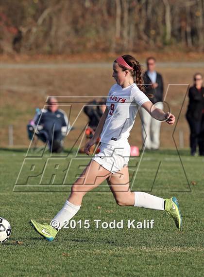 Thumbnail 3 in Notre Dame-Fairfield @ St. Bernard (CIAC Class M 1st Round) photogallery.