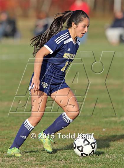 Thumbnail 1 in Notre Dame-Fairfield @ St. Bernard (CIAC Class M 1st Round) photogallery.