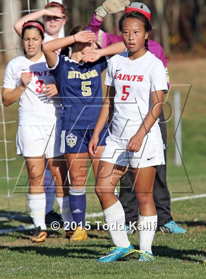 Thumbnail 1 in Notre Dame-Fairfield @ St. Bernard (CIAC Class M 1st Round) photogallery.