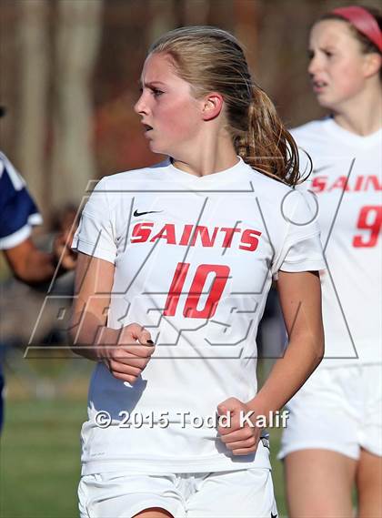 Thumbnail 1 in Notre Dame-Fairfield @ St. Bernard (CIAC Class M 1st Round) photogallery.