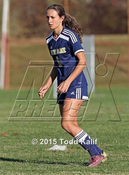 Thumbnail 2 in Notre Dame-Fairfield @ St. Bernard (CIAC Class M 1st Round) photogallery.