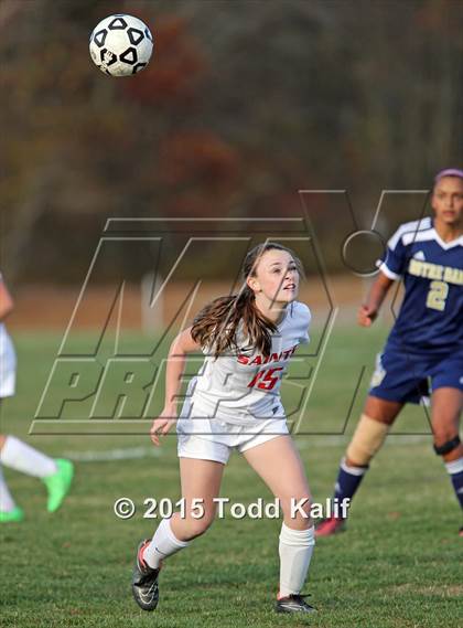 Thumbnail 2 in Notre Dame-Fairfield @ St. Bernard (CIAC Class M 1st Round) photogallery.