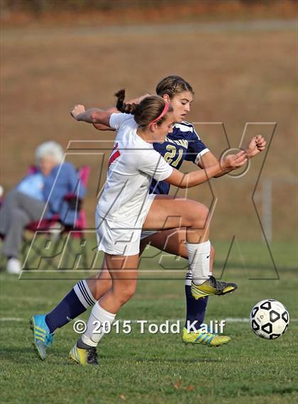 Thumbnail 1 in Notre Dame-Fairfield @ St. Bernard (CIAC Class M 1st Round) photogallery.