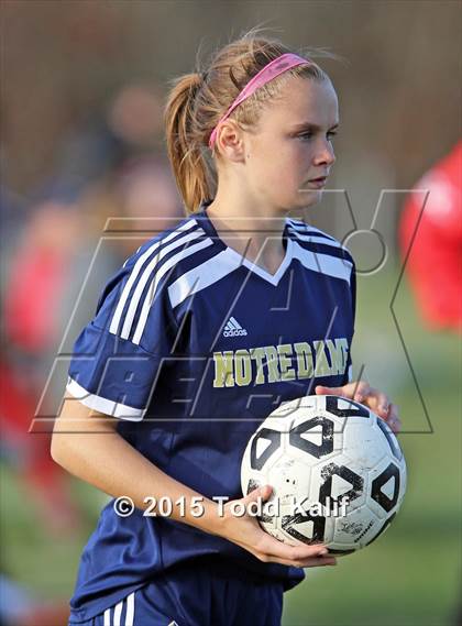 Thumbnail 3 in Notre Dame-Fairfield @ St. Bernard (CIAC Class M 1st Round) photogallery.
