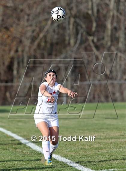 Thumbnail 1 in Notre Dame-Fairfield @ St. Bernard (CIAC Class M 1st Round) photogallery.