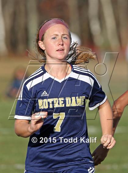 Thumbnail 1 in Notre Dame-Fairfield @ St. Bernard (CIAC Class M 1st Round) photogallery.