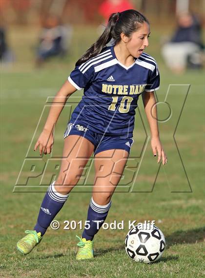 Thumbnail 3 in Notre Dame-Fairfield @ St. Bernard (CIAC Class M 1st Round) photogallery.