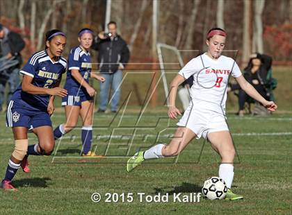 Thumbnail 2 in Notre Dame-Fairfield @ St. Bernard (CIAC Class M 1st Round) photogallery.