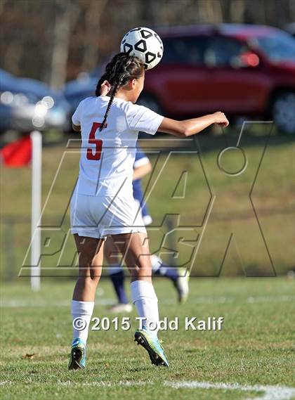Thumbnail 3 in Notre Dame-Fairfield @ St. Bernard (CIAC Class M 1st Round) photogallery.