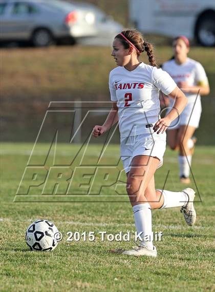 Thumbnail 1 in Notre Dame-Fairfield @ St. Bernard (CIAC Class M 1st Round) photogallery.