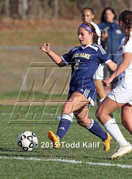 Thumbnail 3 in Notre Dame-Fairfield @ St. Bernard (CIAC Class M 1st Round) photogallery.