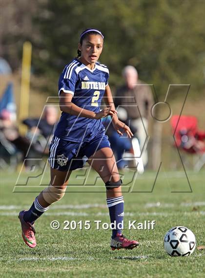 Thumbnail 2 in Notre Dame-Fairfield @ St. Bernard (CIAC Class M 1st Round) photogallery.
