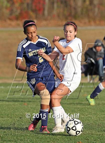 Thumbnail 3 in Notre Dame-Fairfield @ St. Bernard (CIAC Class M 1st Round) photogallery.