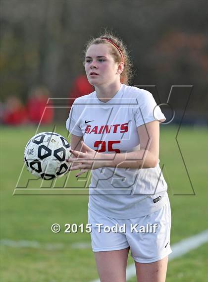 Thumbnail 3 in Notre Dame-Fairfield @ St. Bernard (CIAC Class M 1st Round) photogallery.