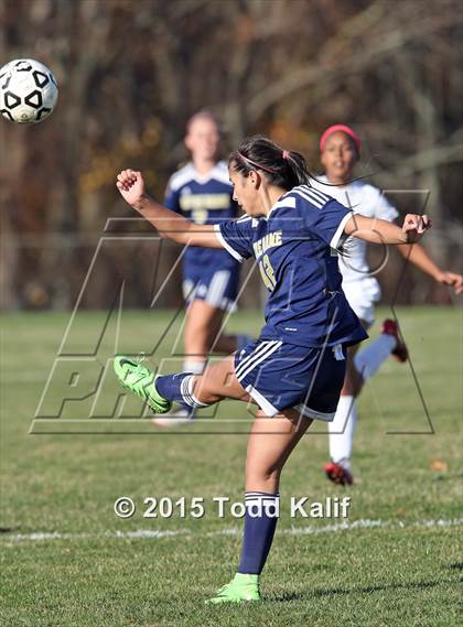 Thumbnail 3 in Notre Dame-Fairfield @ St. Bernard (CIAC Class M 1st Round) photogallery.