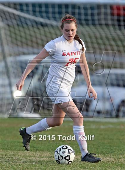 Thumbnail 2 in Notre Dame-Fairfield @ St. Bernard (CIAC Class M 1st Round) photogallery.