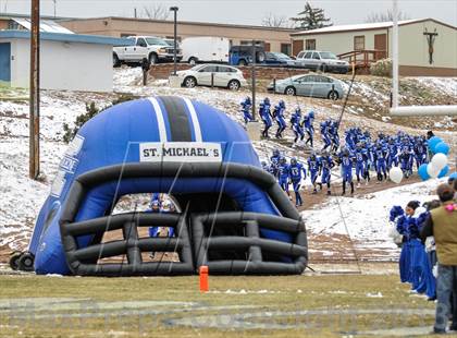 Thumbnail 2 in Robertson @ St. Michael's (NMAA Class 3A Quarterfinal) photogallery.