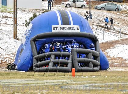 Thumbnail 3 in Robertson @ St. Michael's (NMAA Class 3A Quarterfinal) photogallery.