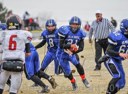 Thumbnail 3 in Robertson @ St. Michael's (NMAA Class 3A Quarterfinal) photogallery.