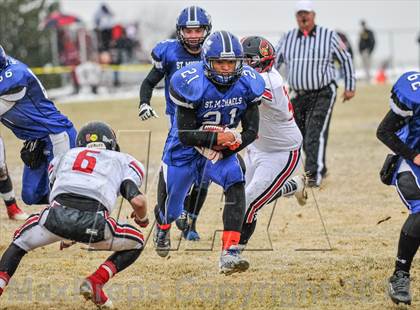 Thumbnail 2 in Robertson @ St. Michael's (NMAA Class 3A Quarterfinal) photogallery.